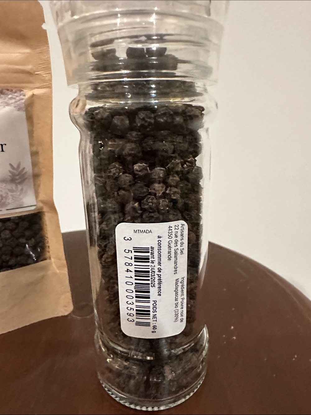 Poivre Noir de Madagascar - Black Pepper Pack & Grinder - Picture 5 of 6